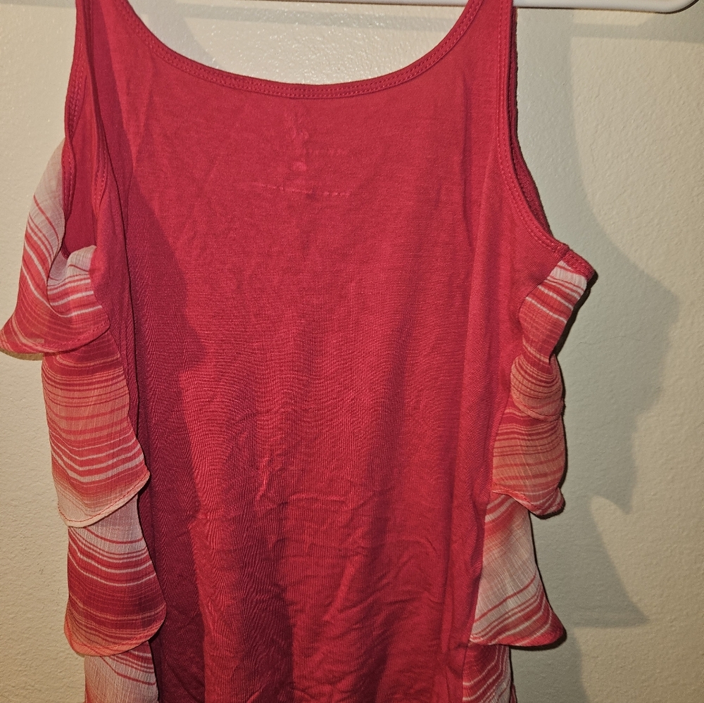 New York & Company Womans Pink Tank Top Size S - Picture 7 of 9